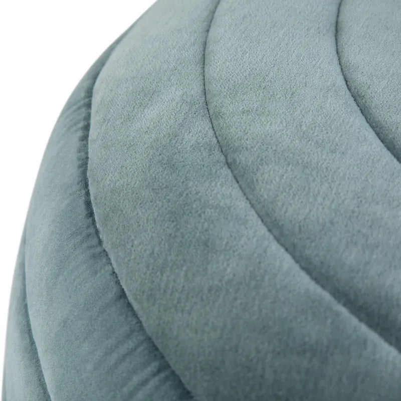 Boho Runder Pouf aus Samt – 50 cm