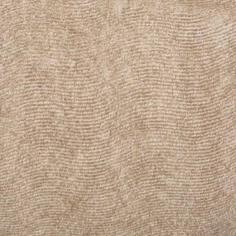 Sitzsack Modern Glam Kunstfell - Braun/Schneeweiß
