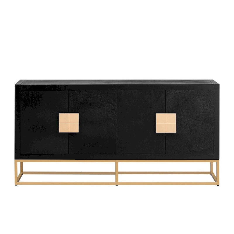 Modernes Sideboard mit einzigartigen Stützbeinen und verstellbaren Einlegeböden